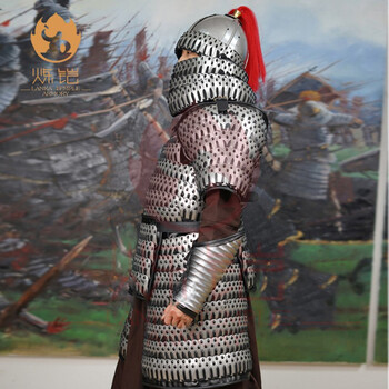 【炼铠】宋制铁浮屠步人扎甲-温陈华中国甲胄铠甲盔甲男装汉服cos