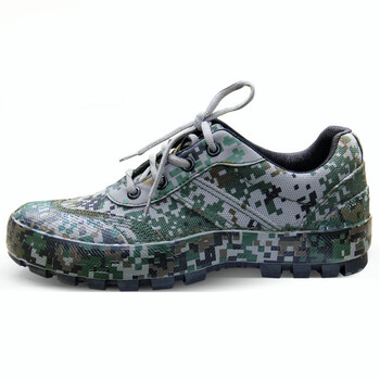 迷彩运动鞋3537解放鞋新式迷彩作训体能训练劳保耐磨旗舰店春秋男官方