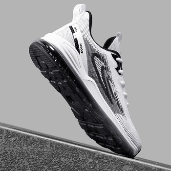 hzcl361官方夏季网面跑鞋男鞋透气男士运动休闲鞋马拉松全掌nike白色