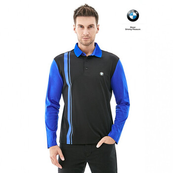 studio宝马studio 秋冬新品男装polo领t恤 black xxl【图片 价格 品牌