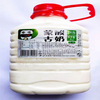 可钦新品2斤阿恋蒙古酸奶牧民孕妇宝宝产地2斤一桶