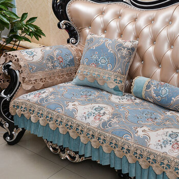沙发套罩全包3 2 1 欧式沙发垫四季通用防滑新款美式沙发套皮沙发垫