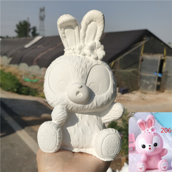 石膏娃娃网红款  大号石膏娃娃涂色白坯儿童手工涂鸦彩绘玩具小红书