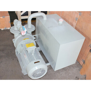 2bv水环式真空泵循环雕刻机吸附泵带水箱51104kw带水箱不锈钢叶