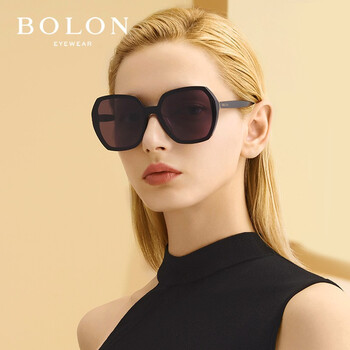 bolon暴龙眼镜2020年新款女士太阳镜大框潮流眼镜不规则墨镜bl3023a10