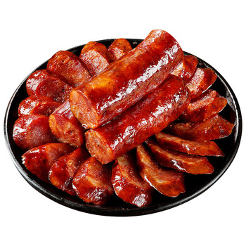 烟熏腊肠蜀腊人家川味腊肉农家自制正宗麻辣香肠四川特产特色腊味