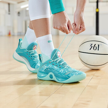 361°ag猎空1篮球鞋361男鞋运动鞋夏季实战训练鞋缓震网面耐磨学生