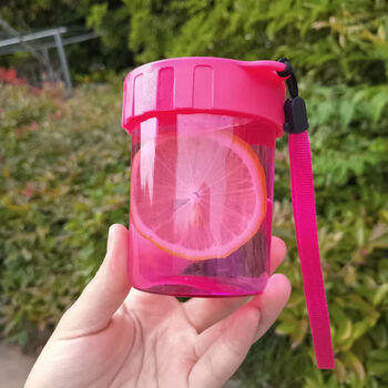 便捷防漏耐摔水杯子礼品杯腾雅卓海棠红210ml拍前请看好尺寸单杯杯刷