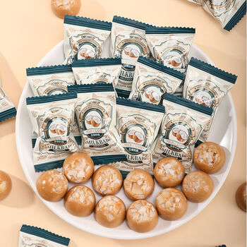 食芳溢结婚喜糖欢喜果仁奶脆生椰奶脆高颜值休闲零食订婚喜庆糖果批发