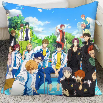 迈珍佰free男子游泳部周边抱枕松冈凛抱枕山崎宗介午睡靠枕生日礼物