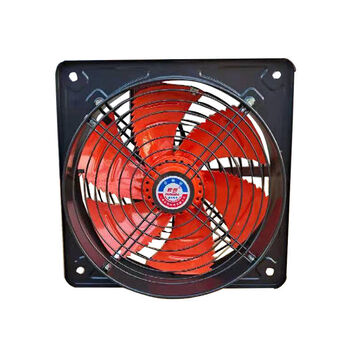 定制方形外转子轴流风机220v冷凝器排风扇方形吸油烟风机强力换气扇