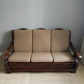 中式红木头联邦椅子沙发网红161810黄咖色请提供尺寸客服报价后再下单