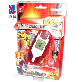 梦龙晶码战士晶码机游戏机宠物机亚虎炎龙独角玄龟兽一代晶码机红色