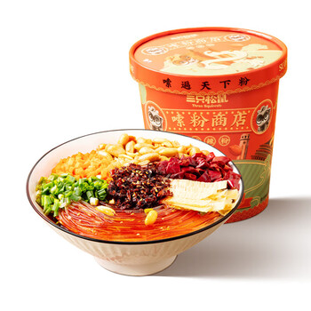 三只松鼠threesquirrels重庆酸辣粉网红方便速食冲泡重庆风味地方特产