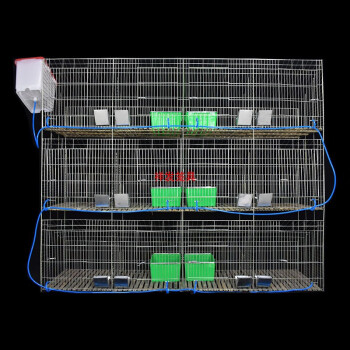 兔子籠子超大號繁殖兔籠 加粗加重12位塑料底子母籠 配件【圖片 價格