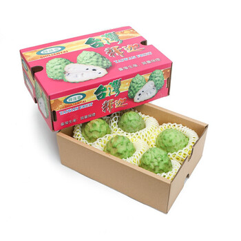 (特大果)释迦果新鲜现摘大果番荔枝牛奶释迦水果 5斤礼盒装 单果400