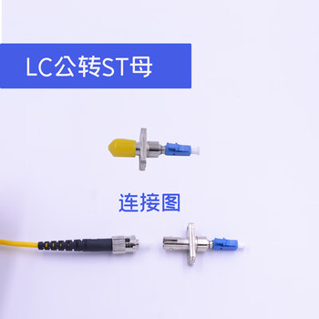 锐闪sc公-lc母大方转小方sc转lc光纤红光笔转接头耦合器法兰sc-l lc