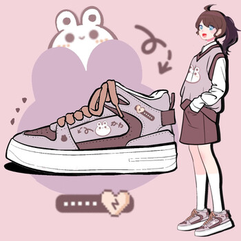 艾米与麦麦可爱粉色高帮鞋女冬季加绒保暖棉鞋韩版甜酷女孩学生休闲