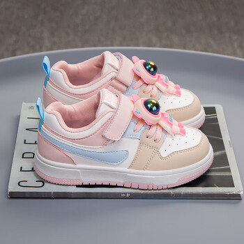 永高人女童运动鞋2023新款儿童时尚休闲板鞋春秋款中大童学生软底跑步