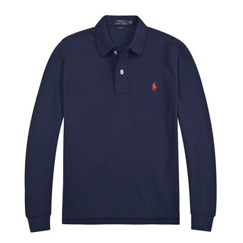 拉夫劳伦(ralph lauren)保罗男士长袖polo衫有领上衣翻领高档t恤纯棉