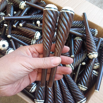 二胡乐器配件二胡琴轴厂家直二胡琴轴紫檀二胡轴子木轴二胡弦轴麻花琴