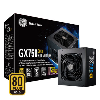 (CoolerMaster)750W GX750ȫģԴ(֧˫CPU/ϵ/50)