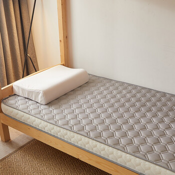 单人学生宿舍可折叠天然乳胶床垫双人加厚床褥婴幼儿可用榻榻米垫子