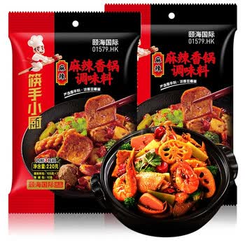 海底捞麻辣香锅2g 2包装火锅底料香辣虾干锅调味料可做火锅底料麻辣香锅调味料2g 图片价格品牌报价 京东