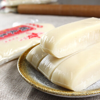 梦信海宁四角桥年糕918克 盐官特产纯糯米传统手工拉丝年糕块真空食品