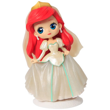 bandai万代玩具女孩生日礼物手办桌面摆件迪士尼公主婚纱闪亮爱丽儿