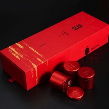 熹茗茶业武夷岩茶熹茗虎啸岩肉桂武夷正岩核心山场100g 12罐礼盒装