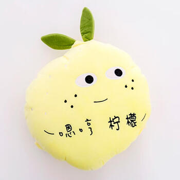 新款充电式热水袋 暖手宝女萌萌可爱韩版注水电暖宝热宝 嗯哼 柠檬