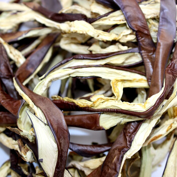 2020年新货茄子干自制干货农家特产土农家干菜茄子皮干茄子 500g