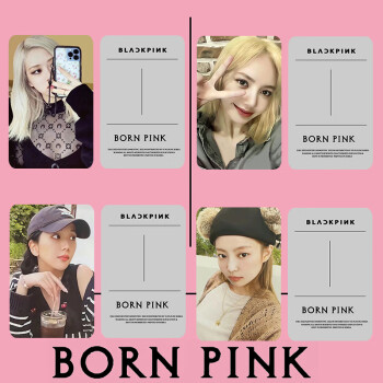 blackpink小卡图片原图图片