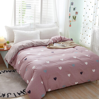 无印良品被套单件被套单件纯棉100全棉春秋单人学生宿舍150x200x230