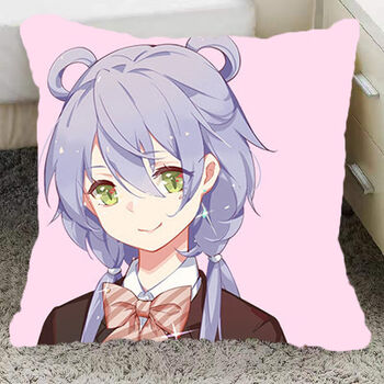 品质严选北极绒洛天依周边抱枕二次元动漫周边可爱靠垫定制男女生日