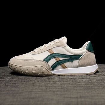 阿甘鞋女2024年新款女鞋休闲百搭运动鞋薄款鞋子透气网面小白鞋绿色36