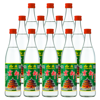 京都陈酿42度浓香型白酒 京都二锅头 北京特产纯粮酿造口粮酒 北京