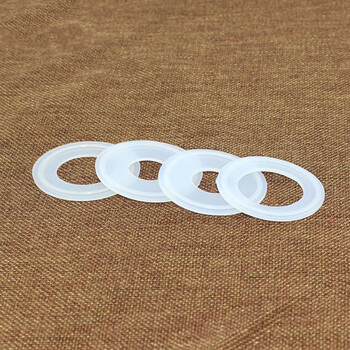 卫生级快装卡盘硅胶垫 卡箍密封圈 卡盘垫片25 51 50.5 64  77.