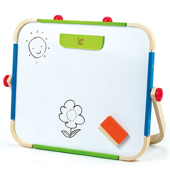 德国hape儿童磁性画板黑板玩具宝宝3-6岁画画启蒙绘画男孩玩具女孩