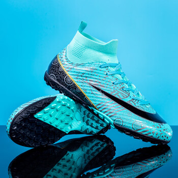 耀缇c罗刺客14足球鞋男女碎钉ag长钉儿童学生成人训练小李子人造草地