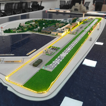 玖玖缝鸟 沙盘模型机场沙盘场景 展览沙盘 摆件装饰 细节完整 加工