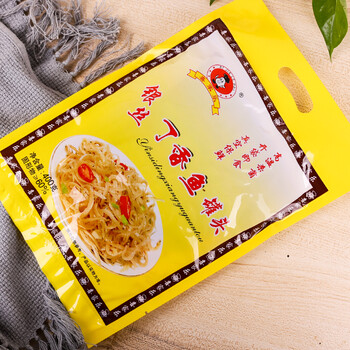 喜家乐银丝丁香鱼罐头袋装即食休闲下饭酒菜福建特产小银鱼干海鲜400g