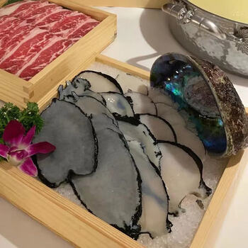 黑金鲍500600g只10年超大鲍鱼冷冻刺身深海鲍鱼超大黑金鲍500600g1只