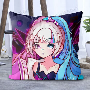 吉斯凡蛋仔派对玩偶水母 游戏周边玩抱枕黑蛋曜星精灵可爱q萌靠垫礼物