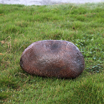 中吉万兴户外仿鹅卵石真假石头摆件玻璃钢雕塑假山花园水池绿化造景