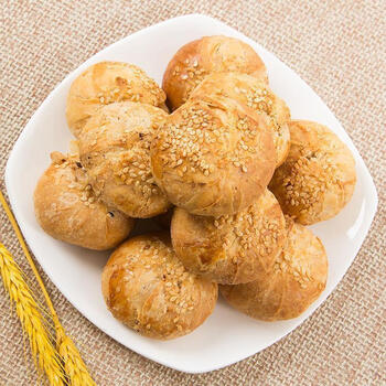 棋子烧饼 唐山九美斋特产礼盒盒子袋地方香酥饼猪肉梅干菜手工 棋子