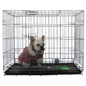 贝尼熊狗笼子大型犬中型犬小型犬拉布拉多金毛边牧泰迪加粗方管狗狗笼银黑大丝笼 85 59 68cm 柯基法牛中小型犬 图片价格品牌报价 京东