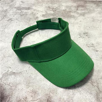 物空顶鸭舌帽女休闲夏天户外运动遮阳帽无顶棒球帽子男乐迪纯绿色紫色