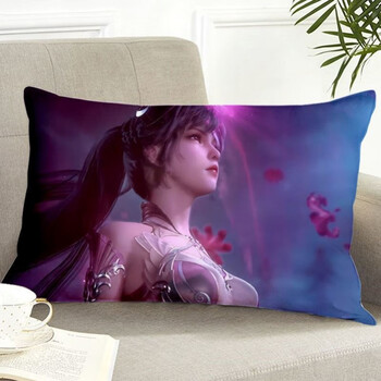 新品斗罗大陆2抱枕两用动画方形含芯比比东枕头套被子斗罗大陆2周边